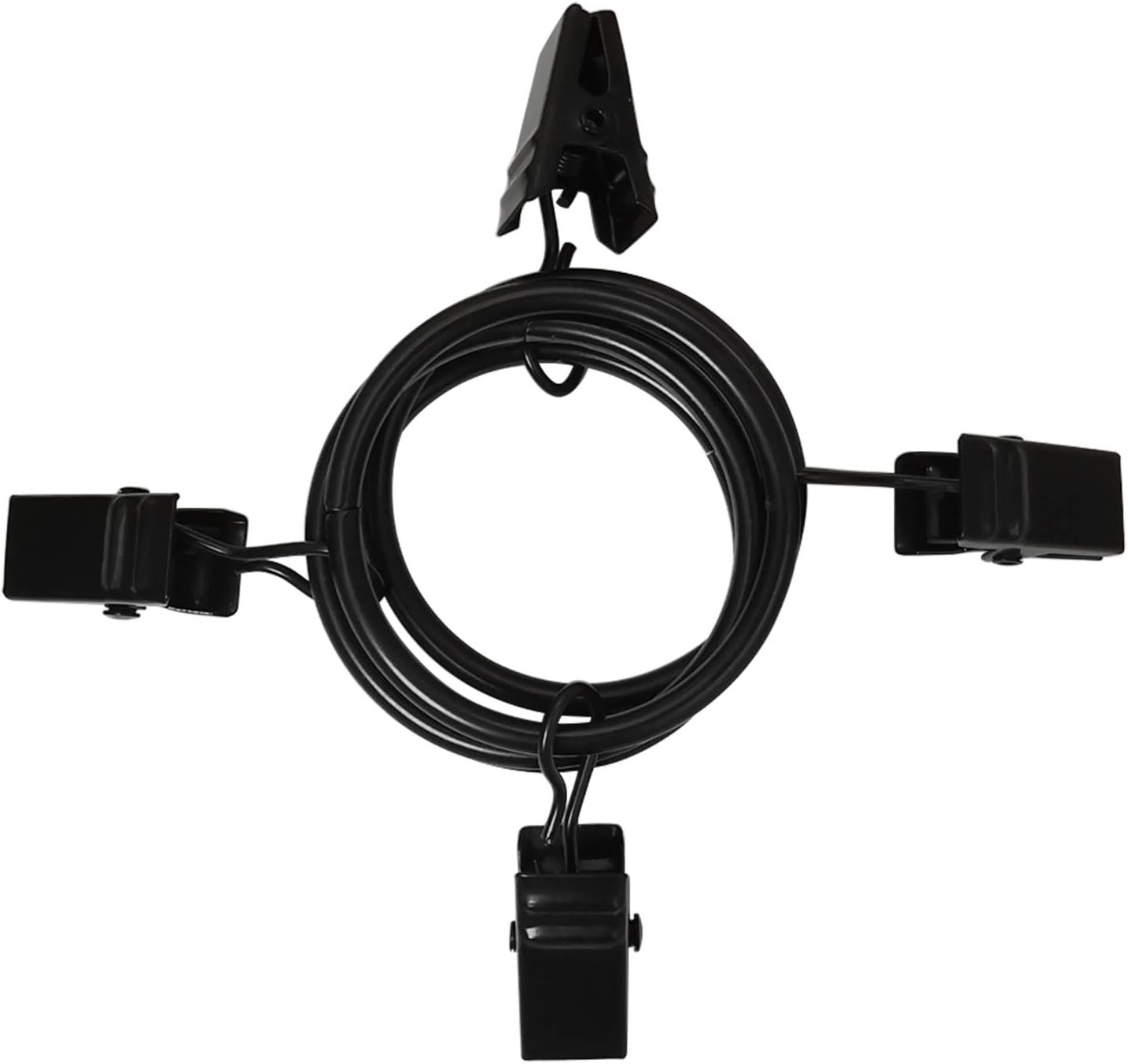 40 Pack Curtain Rings with Clips - Image 5