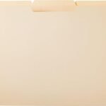 Sturdy File Folders with Reinforced Tabs for Filing and Organization