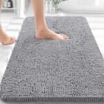 Bathroom Rugs 30x20, Extra Soft Absorbent Chenille Bath Rugs